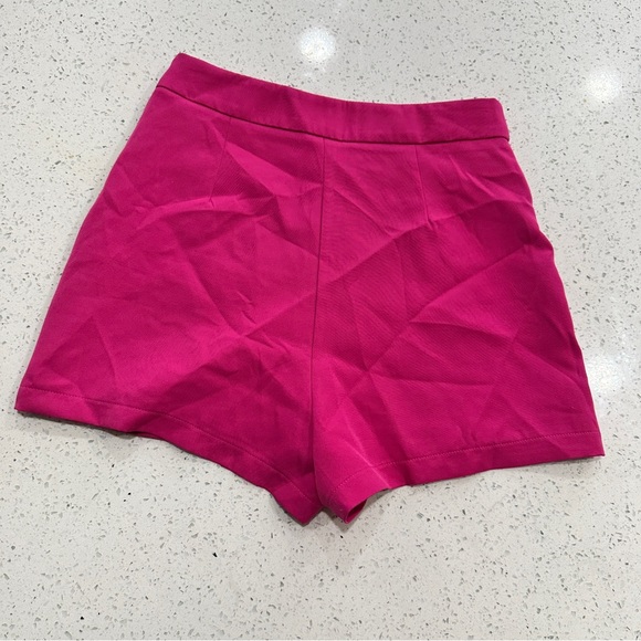 Lulus Adoring Style Fuchsia High-Waisted Skort sz XS - Picture 10 of 10